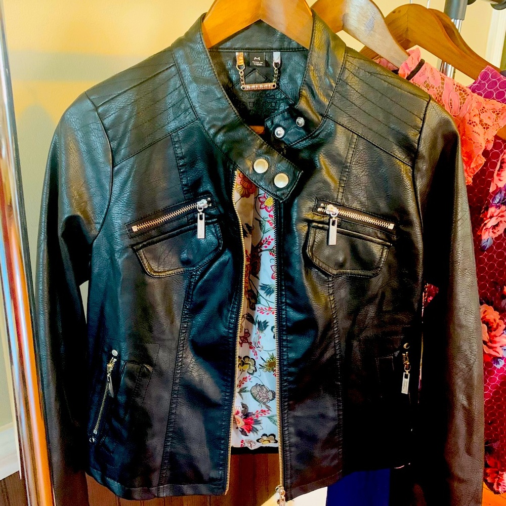 Leather jacket